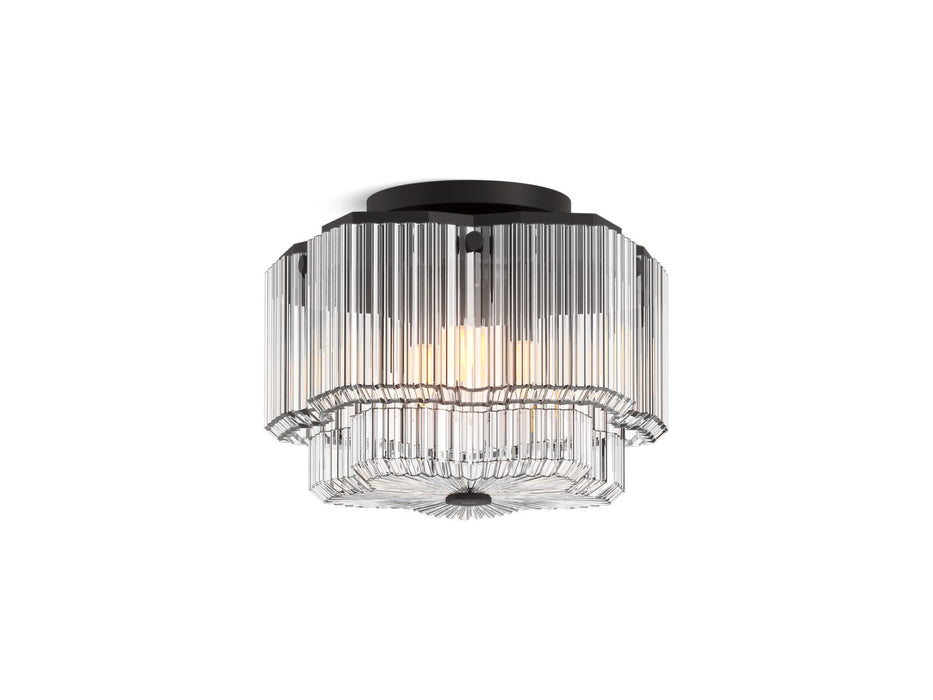 KOHLER K-31780-FM03 Occasion 15" flush-mount, matte black - view 2