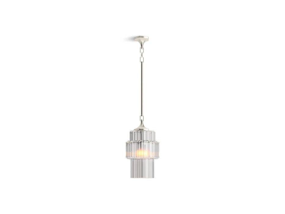 KOHLER K-31781-PE03 Occasion 12" pendant, polished nickel - view 2