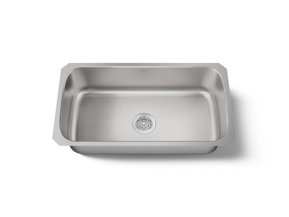 KOHLER K-3183 Undertone 31-1/2" undermount single-bowl kitchen sink