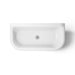 KOHLER K-3200-PAT Brockway 36" wall-mount utility sink, teal exterior with white interior - view 3