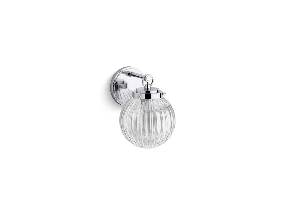 KOHLER K-32252-SC01 Embra by Studio McGee One-light sconce, polished chrome
