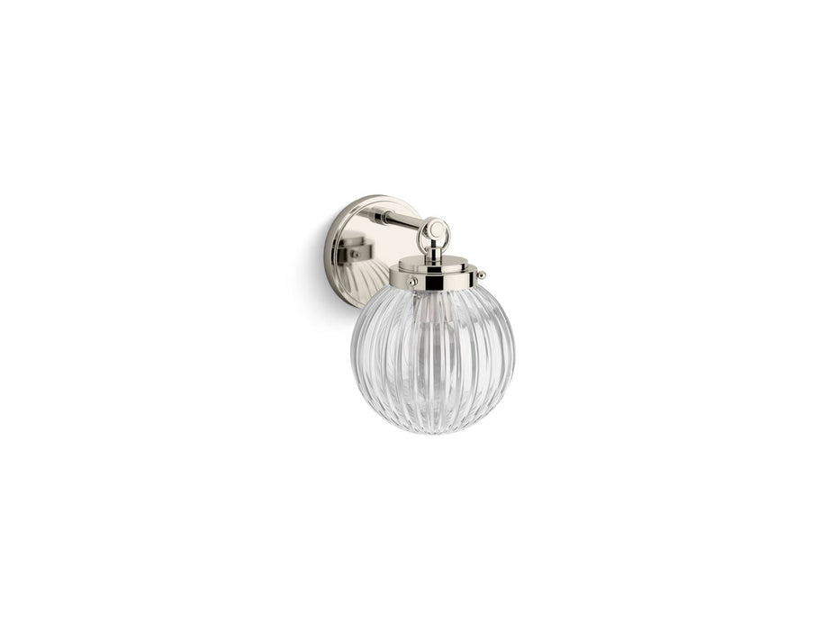 KOHLER K-32252-SC01 Embra by Studio McGee One-light sconce, polished nickel