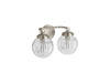 KOHLER K-32253-SC02 Embra by Studio McGee Two-light sconce, brushed nickel