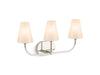 KOHLER K-32257-SC03 Kernen by Studio McGee Three-light sconce, polished nickel - view 2