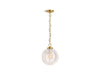 KOHLER K-32258-PE01 Embra by Studio McGee 10" pendant, brushed moderne brass - view 2