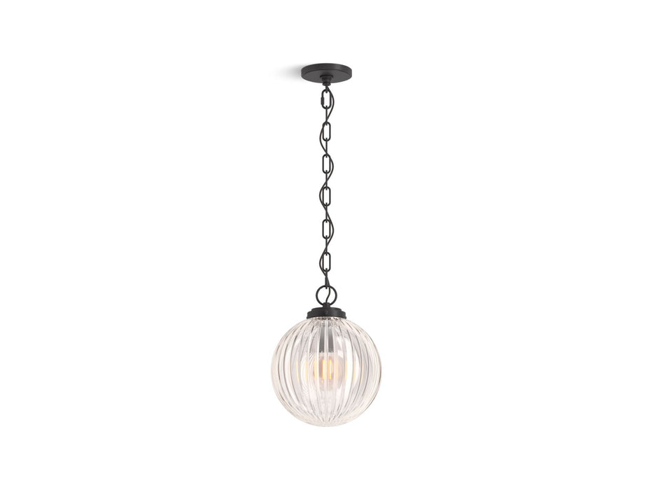 KOHLER K-32258-PE01 Embra by Studio McGee 10" pendant, matte black - view 2