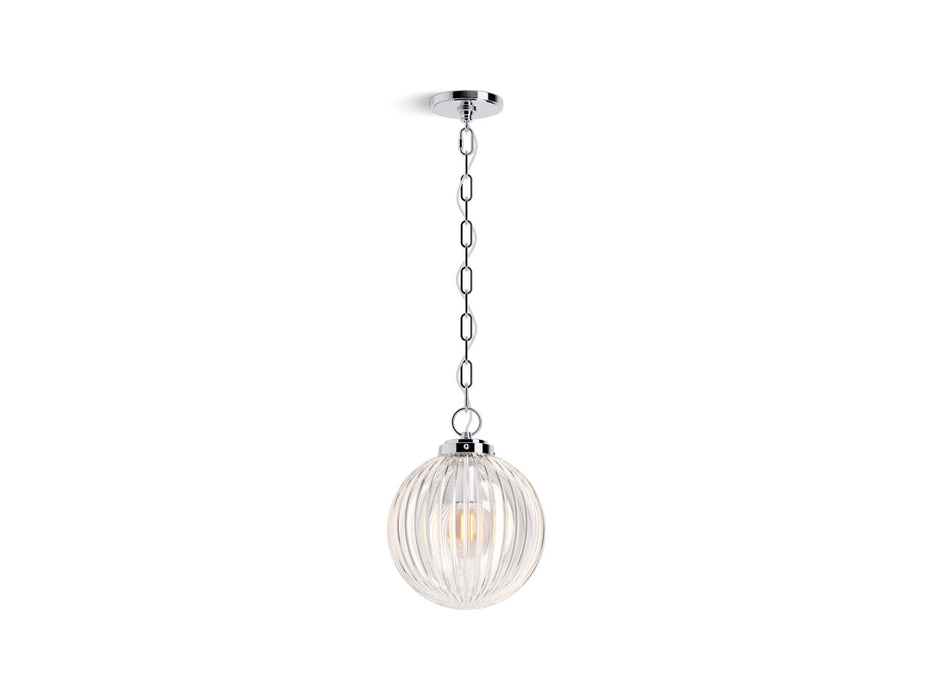KOHLER K-32258-PE01 Embra by Studio McGee 10" pendant, polished chrome - view 2