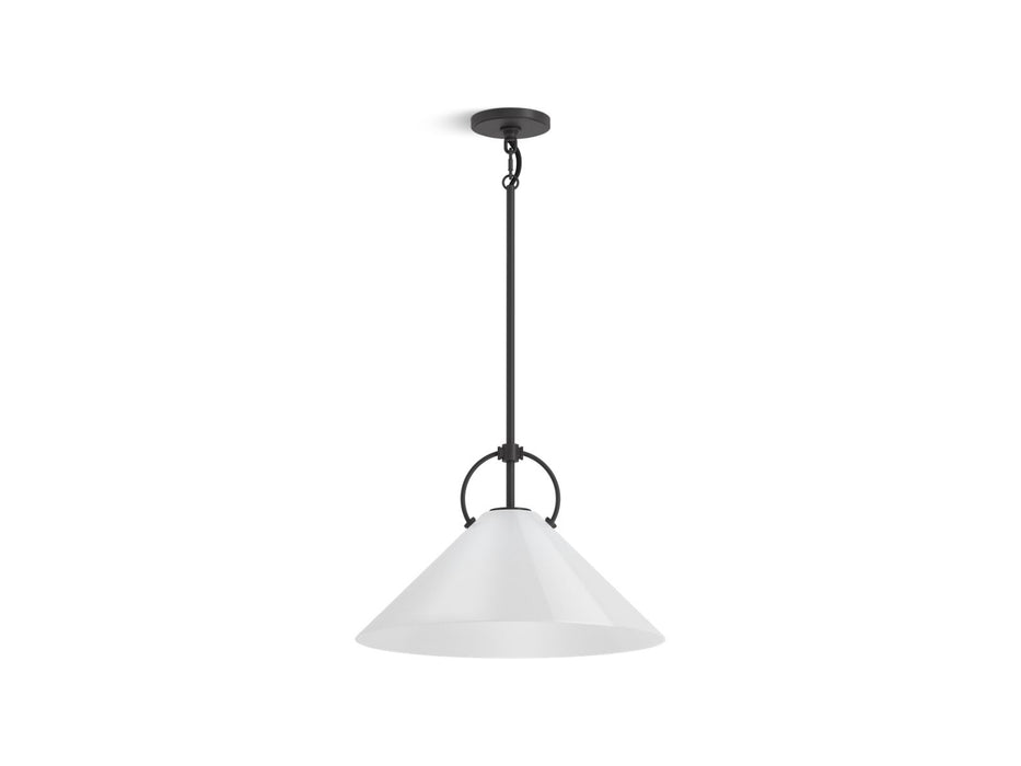 KOHLER K-32261-PE01 Kernen by Studio McGee 18" pendant, matte black