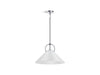 KOHLER K-32261-PE01 Kernen by Studio McGee 18" pendant, polished chrome