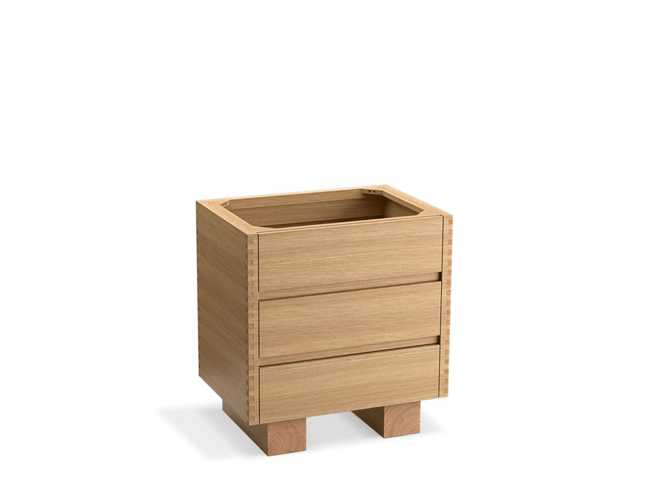 KOHLER K-32264 Landshapes 30" bathroom vanity cabinet, stratified oak