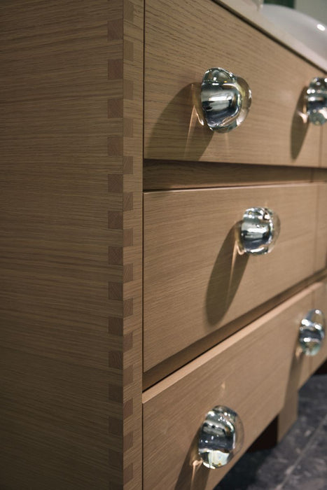 KOHLER K-32299 Landshapes 60" bathroom vanity cabinet, stratified oak - view 4