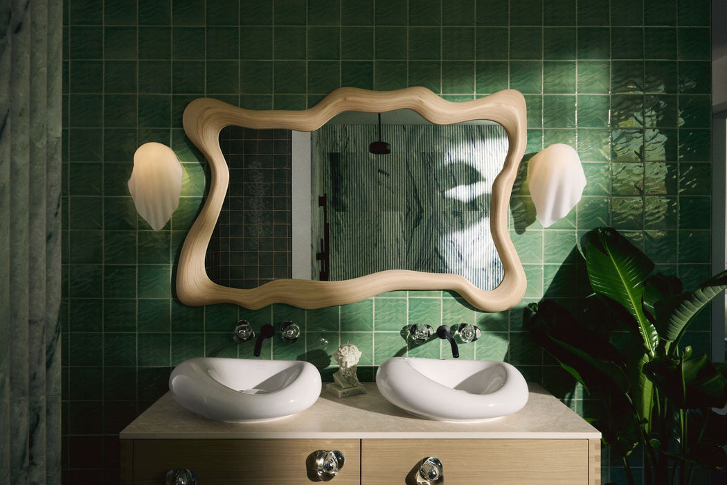KOHLER K-32308 Landshapes 37" Dekton vanity top, liquid shell - view 3