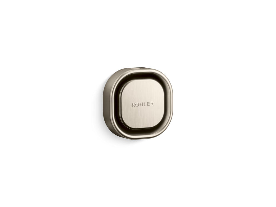 KOHLER K-32310 Invigoration Square steam head, vibrant brushed nickel