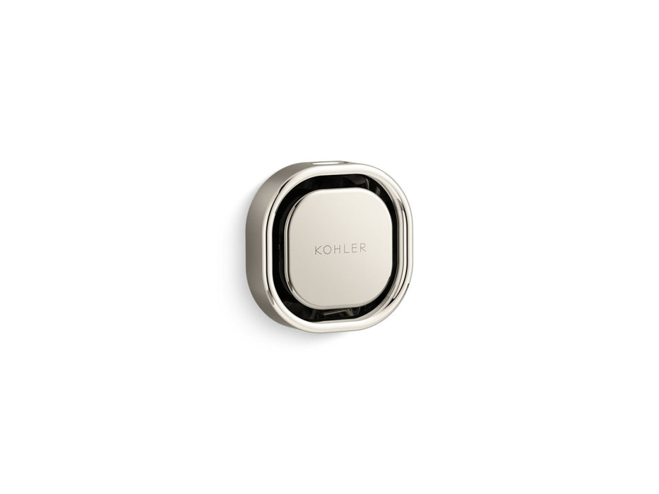 KOHLER K-32310 Invigoration Square steam head, vibrant polished nickel