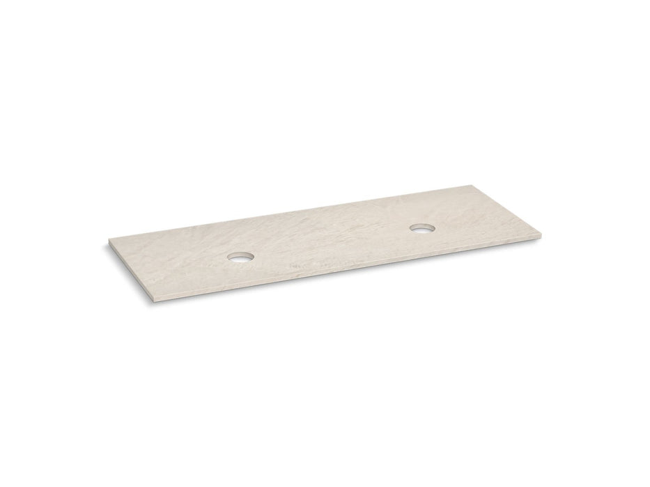 KOHLER K-32316 Landshapes 61" Dekton vanity top, liquid shell
