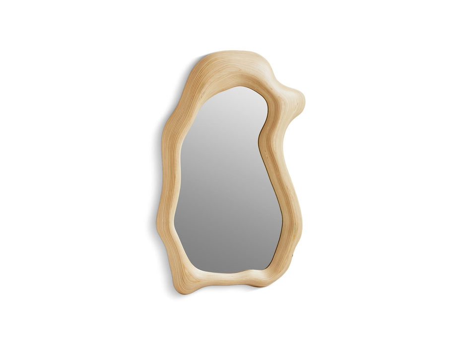 KOHLER K-32317 Landshapes 27" x 39" framed mirror, stratified birch
