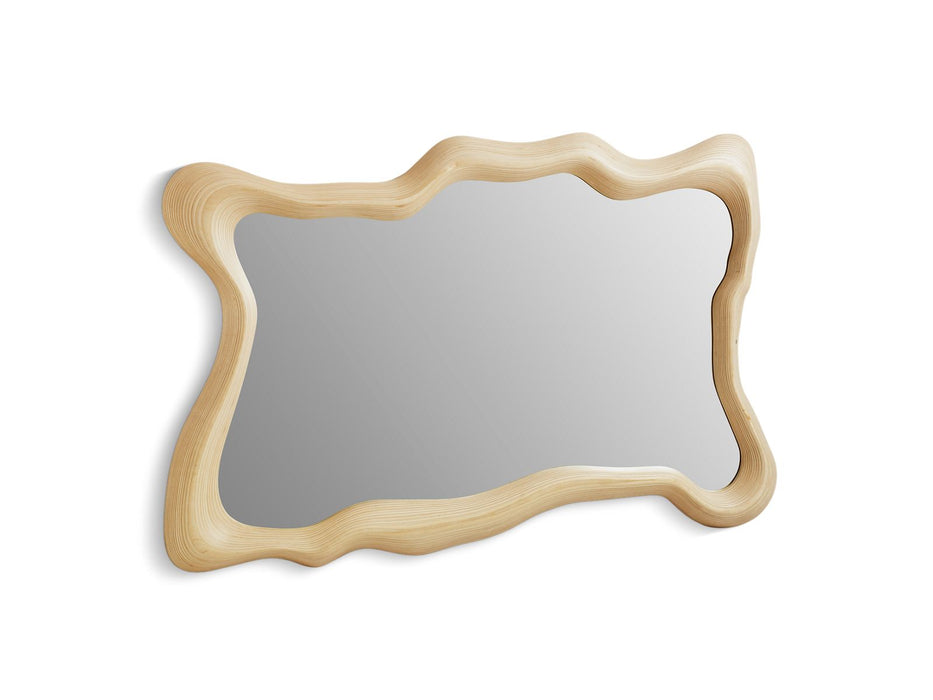 KOHLER K-32320 Landshapes 38" x 60" framed mirror, stratified birch - view 2