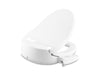 KOHLER K-32331-0 K-32331 PureWash Round-front Bidet Toilet Seat, white