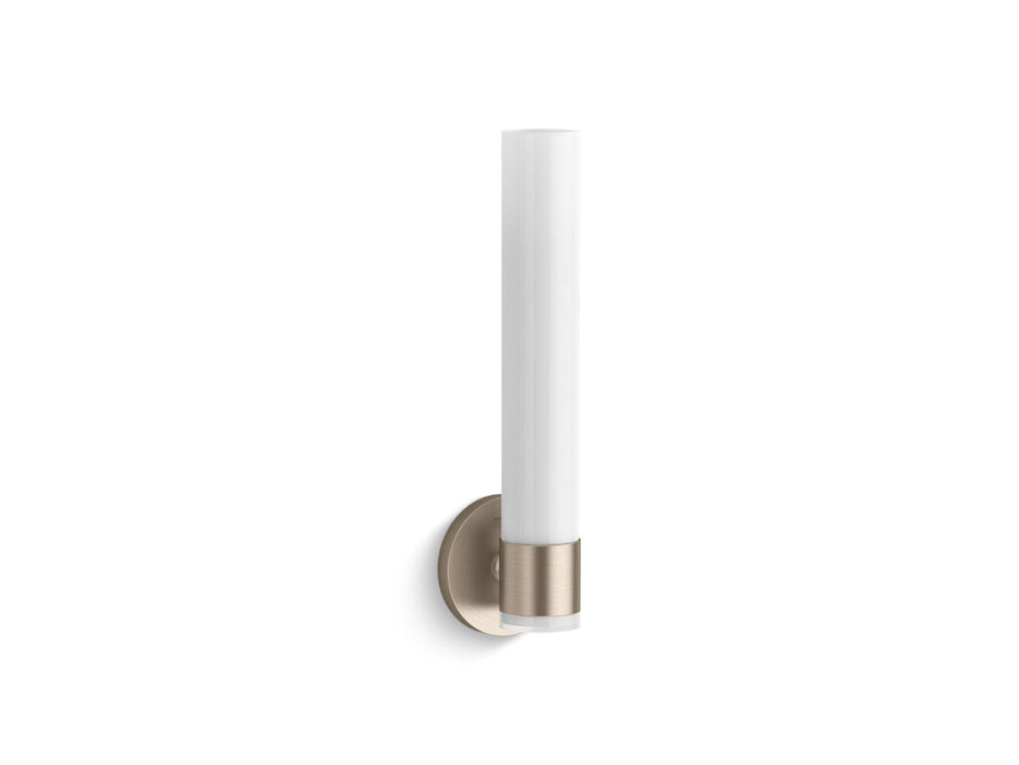 KOHLER K-32375-SC01 Purist One-light sconce, brushed bronze