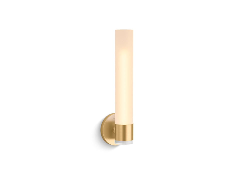 KOHLER K-32375-SC01 Purist One-light sconce, brushed moderne brass - view 2