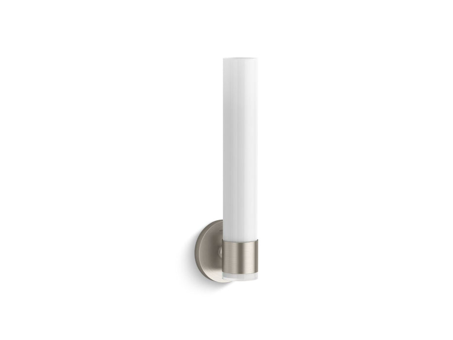 KOHLER K-32375-SC01 Purist One-light sconce, brushed nickel