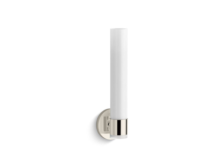 KOHLER K-32375-SC01 Purist One-light sconce, polished nickel