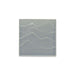 KOHLER K-32576 Landshapes 4" x 4" Feature Tile produced by the KOHLER WasteLAB, light blue grey