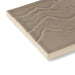 KOHLER K-32576 Landshapes 4" x 4" Feature Tile produced by the KOHLER WasteLAB, light warm grey - view 3