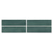 KOHLER K-32624 Landshapes 3" x 12" feature tile produced by the KOHLER WasteLAB, deep teal - view 4