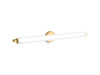 KOHLER K-32632-SCLED Crue 36" LED bath bar, brushed moderne brass - view 2