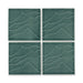KOHLER K-32639 Landshapes 6" x 6" feature tile produced by the KOHLER WasteLAB, deep teal - view 4