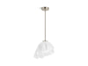 KOHLER K-32695-PELED Landshapes 14-3/4" pendant, brushed nickel
