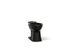 KOHLER K-32809 Kelston Elongated toilet bowl, black black