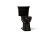 KOHLER K-32810-RA Kelston Two-piece elongated toilet, 1.28 gpf, black black