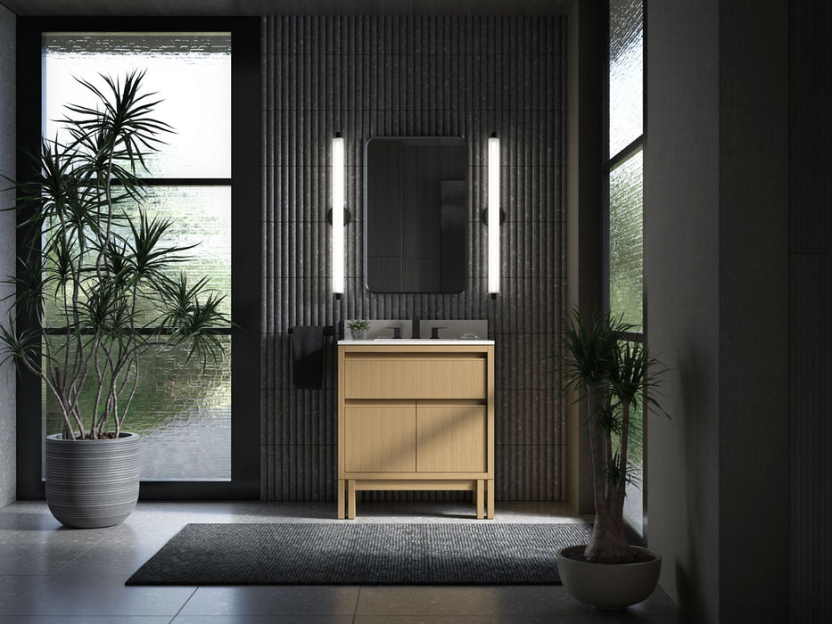 KOHLER K-32836 Solive 30" bathroom vanity cabinet with sink and quartz top