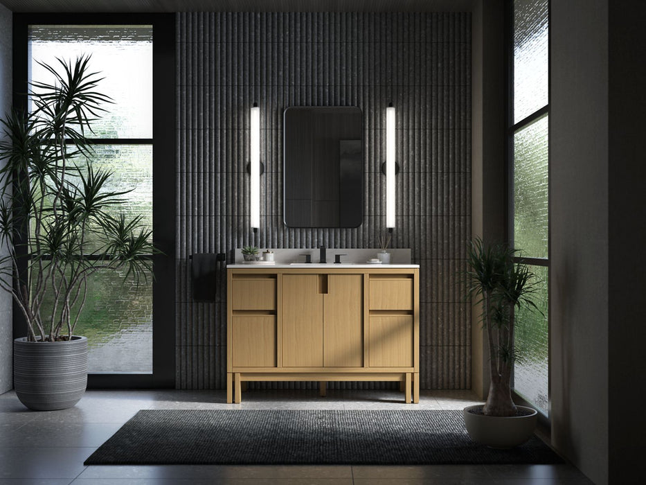 KOHLER K-32839 Solive 48" bathroom vanity cabinet with sink and quartz top