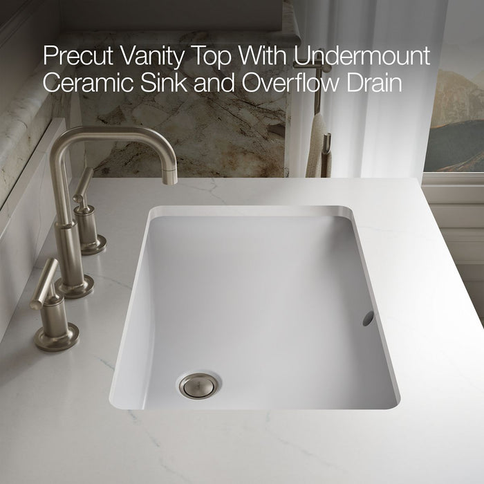 KOHLER K-32840 Solive 60" bathroom vanity cabinet with sinks and quartz top