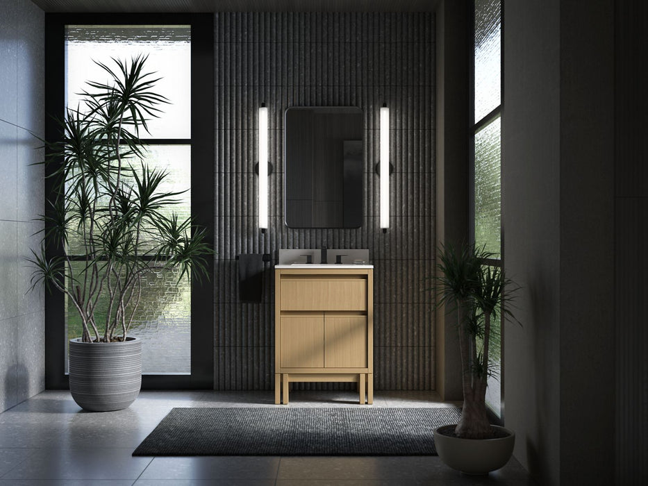 KOHLER K-33015 Solive 24" bathroom vanity cabinet with sink and quartz top