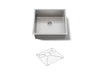 KOHLER K-33153 Strive 20" undermount single-bowl bar sink, stainless steel