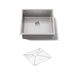 KOHLER K-33153 Strive 20" undermount single-bowl bar sink, stainless steel - view 5