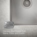 KOHLER K-33154 Strive 29-1/2" undermount double-bowl kitchen sink, stainless steel - view 4
