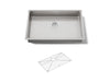KOHLER K-33156 Strive 29" undermount single-bowl kitchen sink, stainless steel