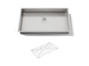 KOHLER K-33158 Strive 32" undermount single-bowl kitchen sink, stainless steel