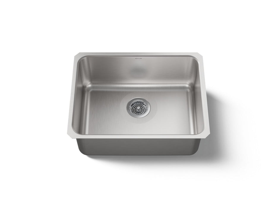 KOHLER K-3325 Undertone 23" undermount single-bowl kitchen sink, stainless steel