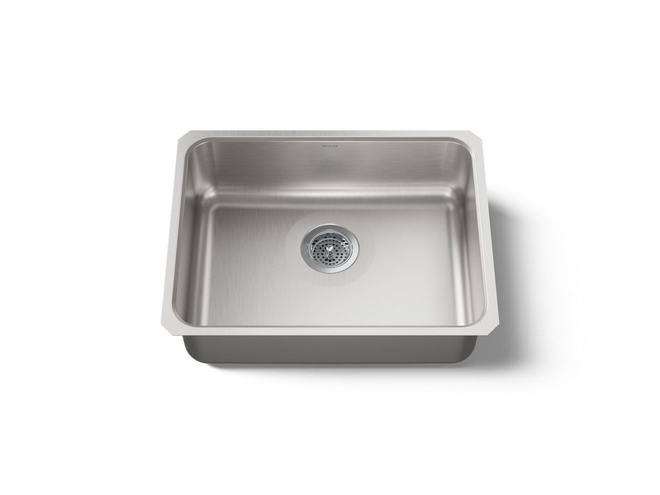 KOHLER K-3332 Undertone 23" undermount single-bowl kitchen sink, stainless steel