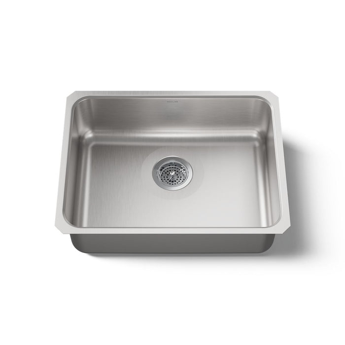 KOHLER K-3332 Undertone 23" undermount single-bowl kitchen sink, stainless steel - view 4