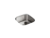KOHLER K-3335 Undertone 19-3/4" undermount single-bowl kitchen sink, stainless steel