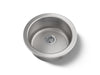 KOHLER K-3341 Lyric|Undertone 18-1/2" top-/undermount single-bowl bar sink, stainless steel