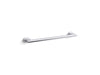 KOHLER K-33457 Belay 18" grab bar, polished chrome