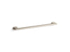 KOHLER K-33458 Belay 24" grab bar, vibrant brushed nickel
